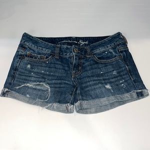 American eagle outfitters low rise shorts - size 0